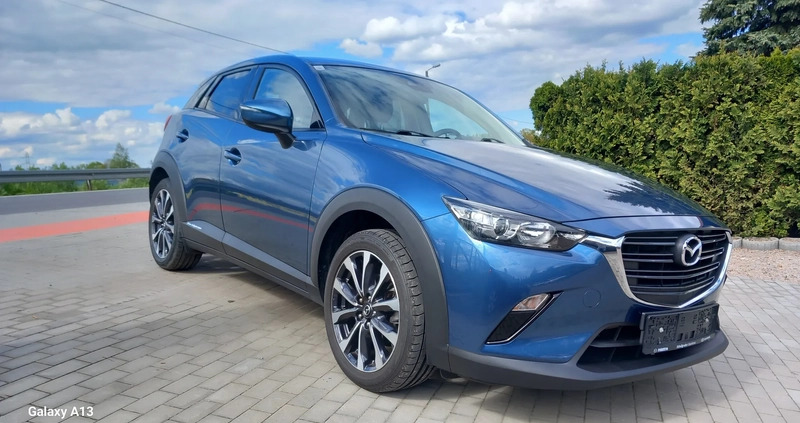 Mazda CX-3 cena 71900 przebieg: 115000, rok produkcji 2019 z Pajęczno małe 352